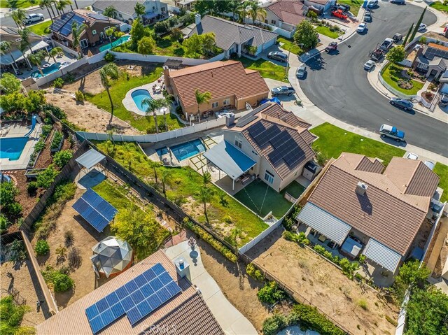 33175 Camino Maraca, Temecula, CA 92592 - aerial view of residential area with a pool area