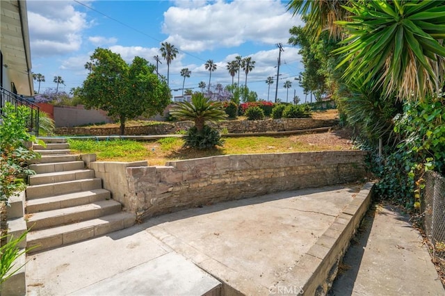 3704 Lorado Way, View Park, CA 90043 - view of patio with stairs