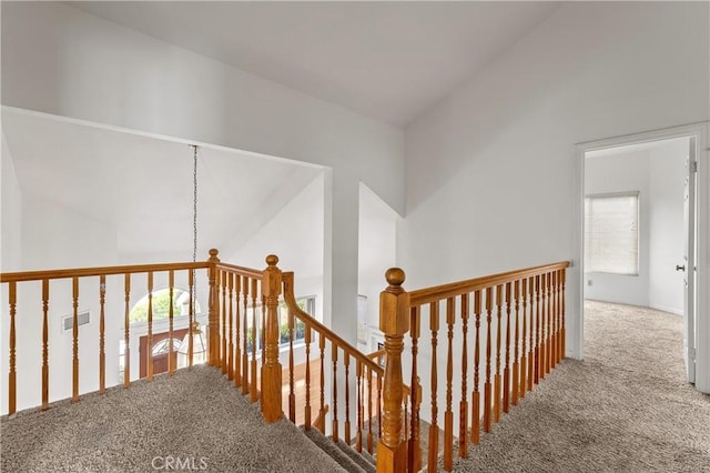 44051 Sheldon Ct, Temecula, CA 92592 - stairway featuring carpet floors