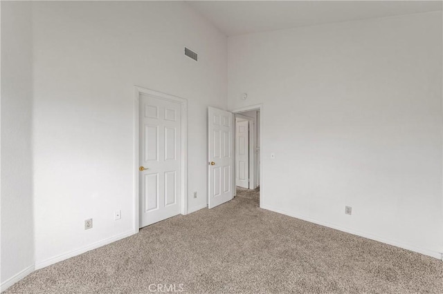 44051 Sheldon Ct, Temecula, CA 92592 - unfurnished bedroom with carpet flooring and a towering ceiling