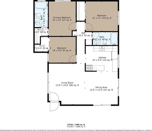 2660 Newell St, County Los Angeles, CA 90039 - view of room layout