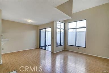 16857 San Fernando Mission Blvd Unit 7, Granada Hills, CA 91344 - spare room with wood finished floors and baseboards