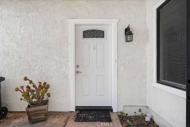 30326 Via Reata, Laguna Niguel, CA 92677 - doorway to property with stucco siding