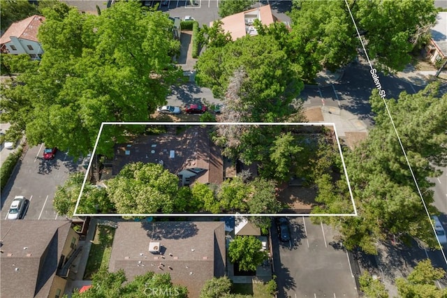 604 Salem St, Chico, CA 95928 - view of property location with property boundaries highlighted