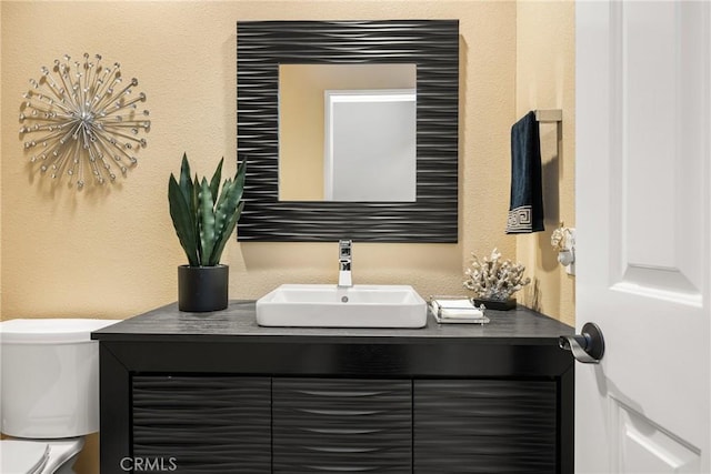 24330 Via Arriba Linda, Yorba Linda, CA 92887 - bathroom with vanity and a textured wall