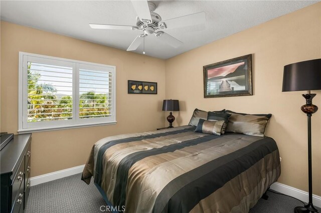 24330 Via Arriba Linda, Yorba Linda, CA 92887 - bedroom with carpet floors and a ceiling fan