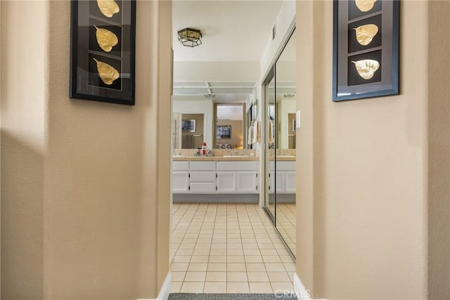 24330 Via Arriba Linda, Yorba Linda, CA 92887 - hallway with light tile patterned floors