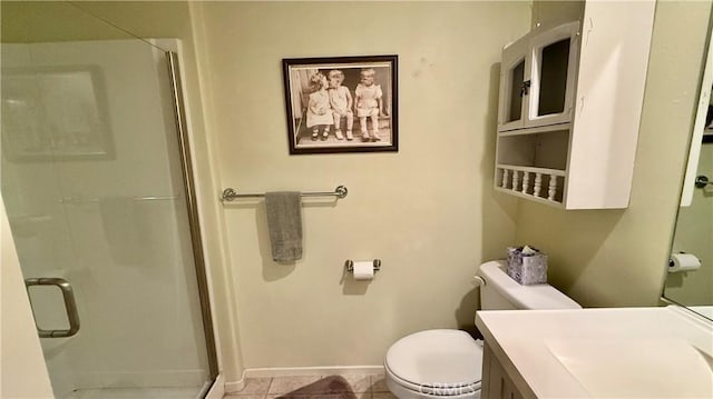 3001 Via Buena Vis Unit C, Laguna Woods, CA 92637 - bathroom featuring a stall shower and vanity