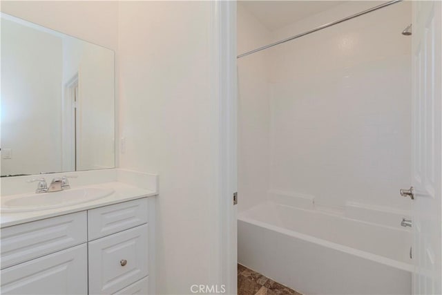 24679 Acadia Dr, Corona, CA 92883 - full bathroom featuring vanity and tub / shower combination