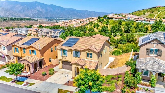 24679 Acadia Dr, Corona, CA 92883 - aerial perspective of suburban area with mountains