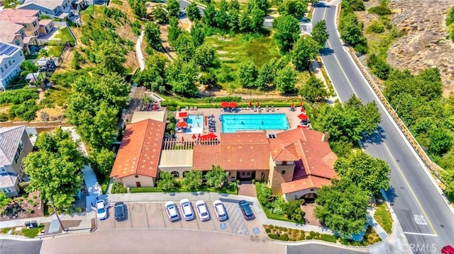 24679 Acadia Dr, Corona, CA 92883 - aerial view of a pool
