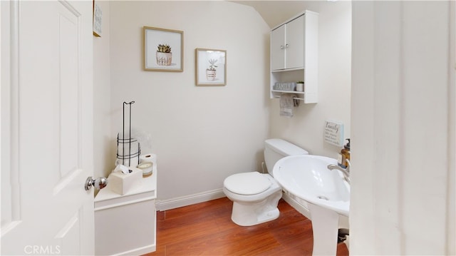 28305 Paseo El Siena Unit 10, Laguna Niguel, CA 92677 - bathroom featuring toilet and wood finished floors