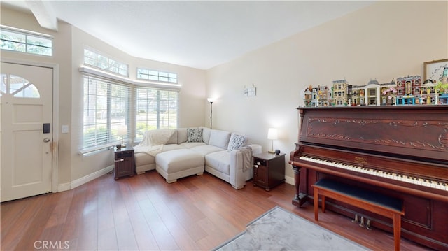 28305 Paseo El Siena Unit 10, Laguna Niguel, CA 92677 - living room featuring wood finished floors