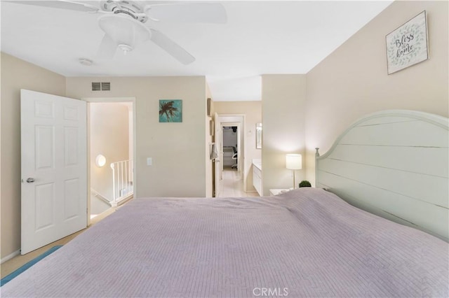 28305 Paseo El Siena Unit 10, Laguna Niguel, CA 92677 - bedroom featuring ceiling fan and baseboards