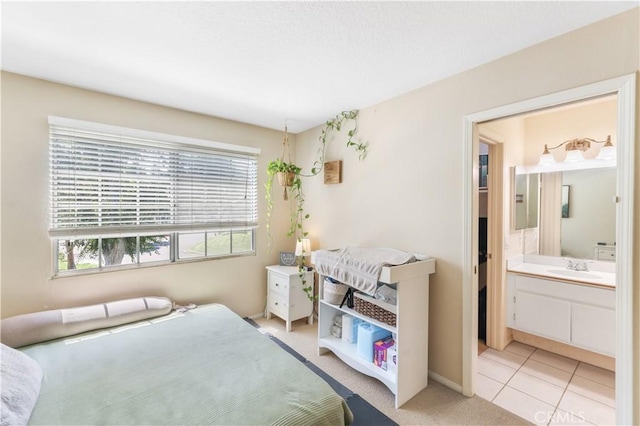 28305 Paseo El Siena Unit 10, Laguna Niguel, CA 92677 - bedroom with ensuite bathroom and light colored carpet