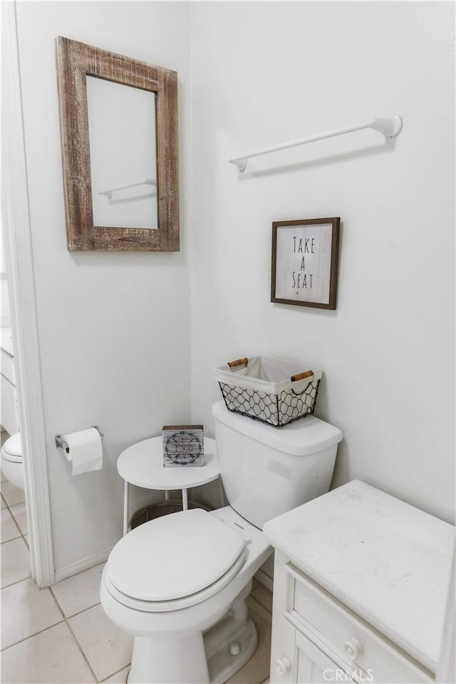 28305 Paseo El Siena Unit 10, Laguna Niguel, CA 92677 - bathroom with tile patterned floors and vanity