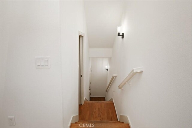 6 Garzoni Aisle, Irvine, CA 92606 - stairway with wood finished floors