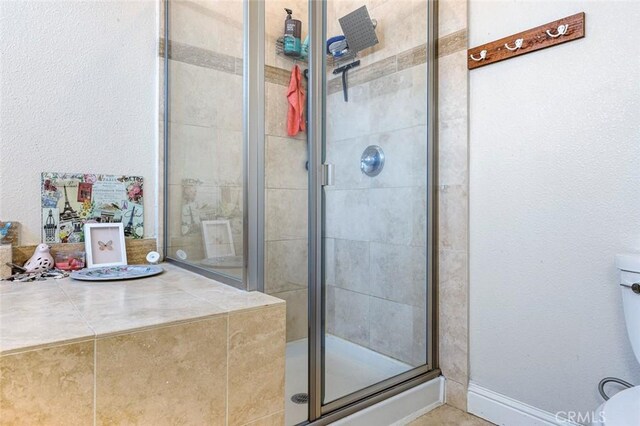 6 N Post Ave, Sanger, CA 93657 - bathroom with a shower stall and toilet