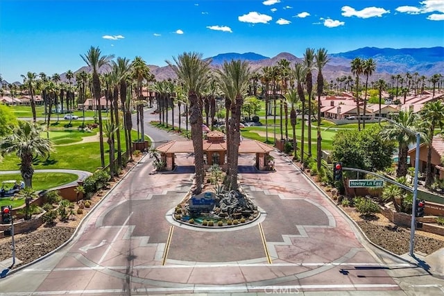 42407 Liolios Dr, Palm Desert, CA 92211 - surrounding community featuring a mountain view and a residential view