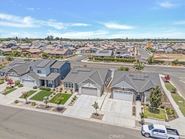 2454 W Mallard Ln, Hanford, CA 93230 - aerial perspective of suburban area