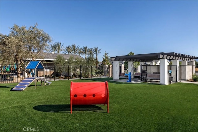 16357 Sandpiper Ave, Chino, CA 91708 - surrounding community featuring a dog friendly area and a pergola