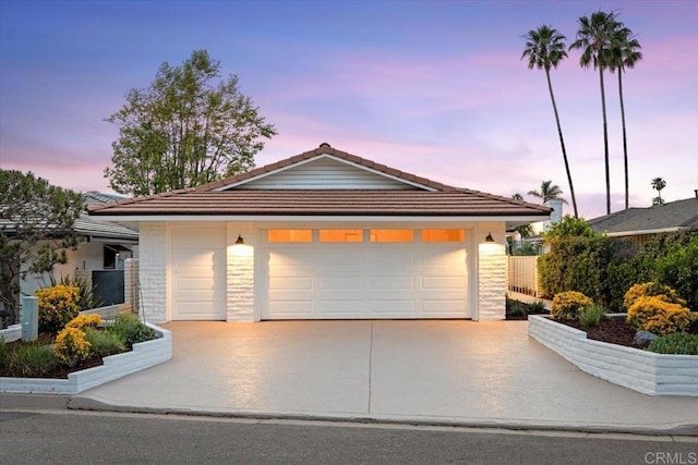 1515 San Pablo Dr, San Marcos, CA 92078 - single story home featuring a garage, a tile roof, and driveway
