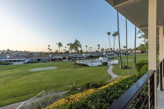 1515 San Pablo Dr, San Marcos, CA 92078 - view of home's community with a residential view and a lawn