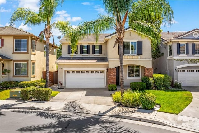 33307 Decada St, Temecula, CA 92592 - traditional-style home with a garage, concrete driveway, and stucco siding