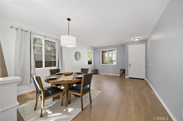 33307 Decada St, Temecula, CA 92592 - dining space with wood finished floors and baseboards