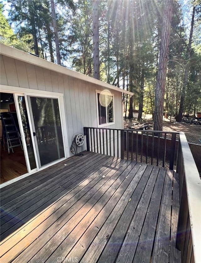 1290 Tuck Rd, Willits, CA 95490 - view of deck