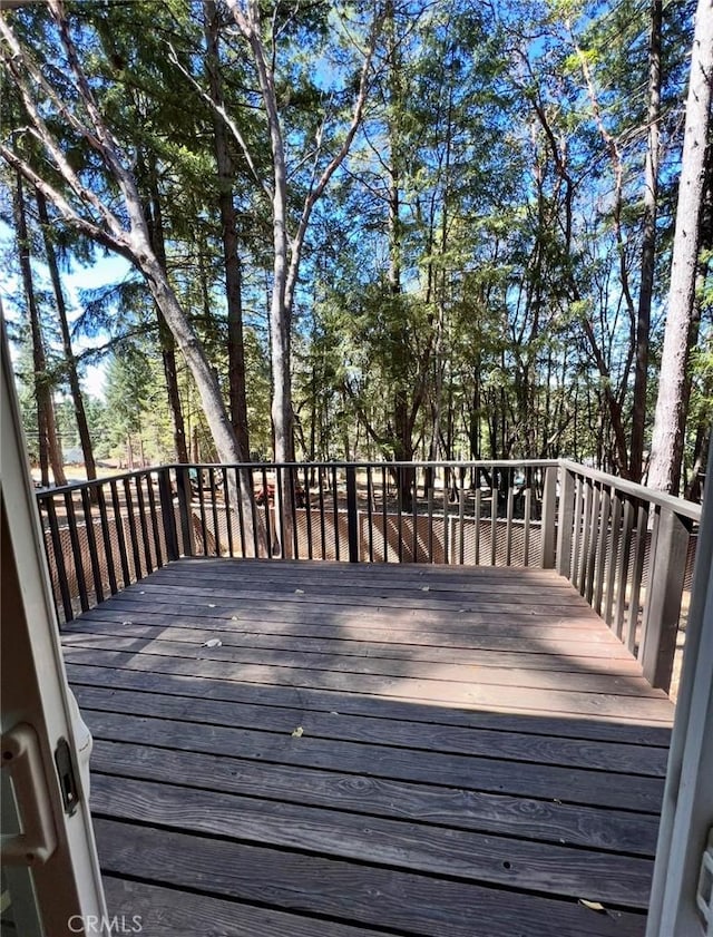 1290 Tuck Rd, Willits, CA 95490 - view of wooden terrace