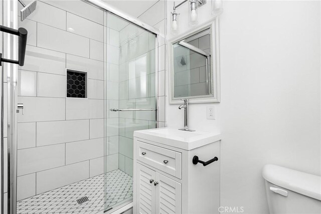 4851 Faculty Ave, Long Beach, CA 90808 - full bathroom featuring a shower stall and vanity