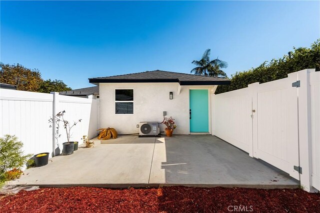 4851 Faculty Ave, Long Beach, CA 90808 - rear view of property featuring a patio, a fenced backyard, and stucco siding