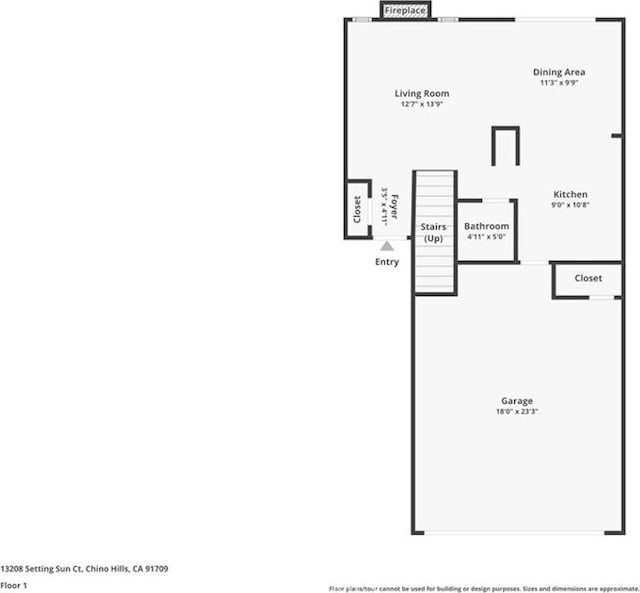13208 Setting Sun Ct, Chino Hills, CA 91709 - view of room layout