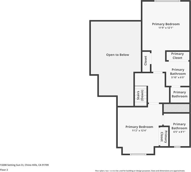 13208 Setting Sun Ct, Chino Hills, CA 91709 - view of floor plan / room layout