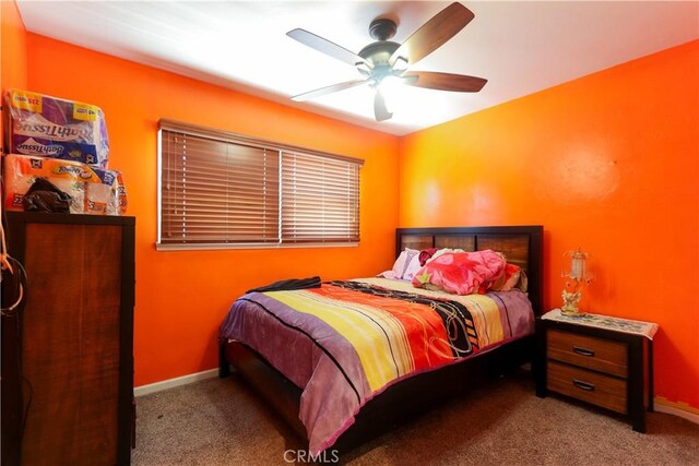 4981 Tulsa Ave, Riverside, CA 92505 - bedroom featuring carpet and ceiling fan