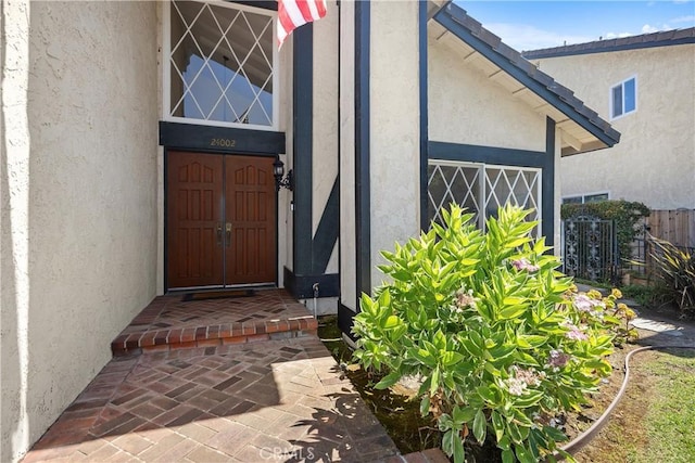 24002 Plover Ln, Laguna Niguel, CA 92677 - property entrance featuring stucco siding
