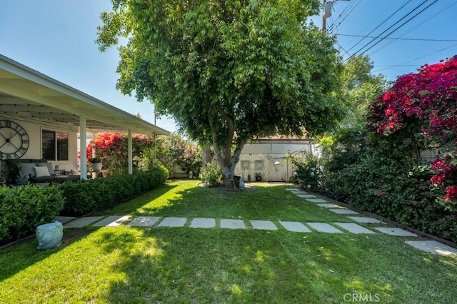 23451 Friar St, Woodland Hills, CA 91367 - view of fenced backyard