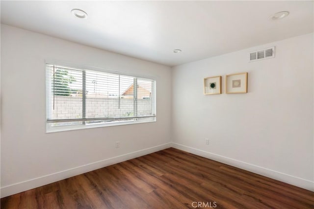 3644 Ardilla Ave, Baldwin Park, CA 91706 - empty room with wood finished floors and recessed lighting