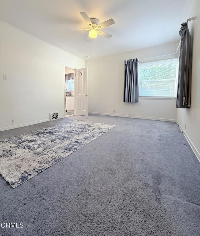 250 S Berkeley Ave, Pasadena, CA 91107 - spare room featuring carpet and ceiling fan