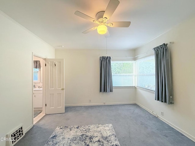 250 S Berkeley Ave, Pasadena, CA 91107 - unfurnished bedroom featuring carpet and ceiling fan