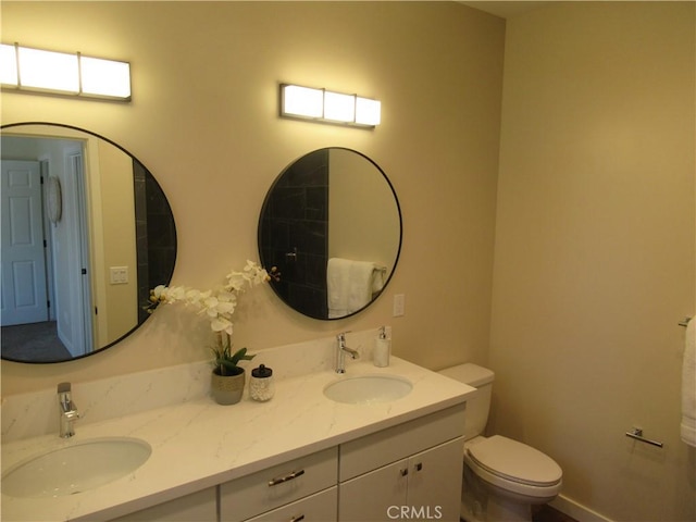 7906 Curbaril Ave, Atascadero, CA 93422 - bathroom featuring double vanity and toilet