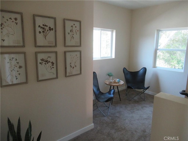 7906 Curbaril Ave, Atascadero, CA 93422 - living area featuring carpet flooring and baseboards