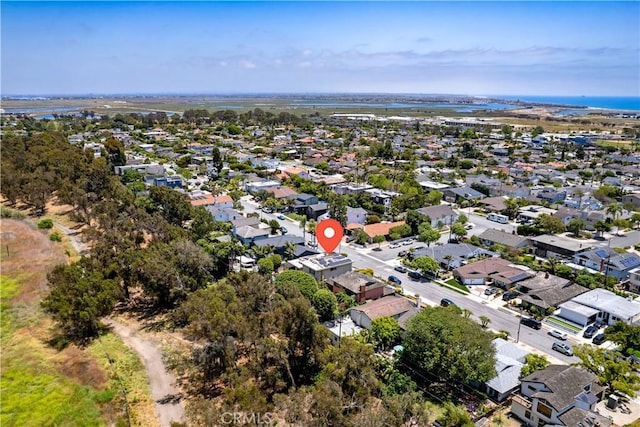 1335 Crestview Ave, Seal Beach, CA 90740 - aerial view of residential area with a nearby body of water