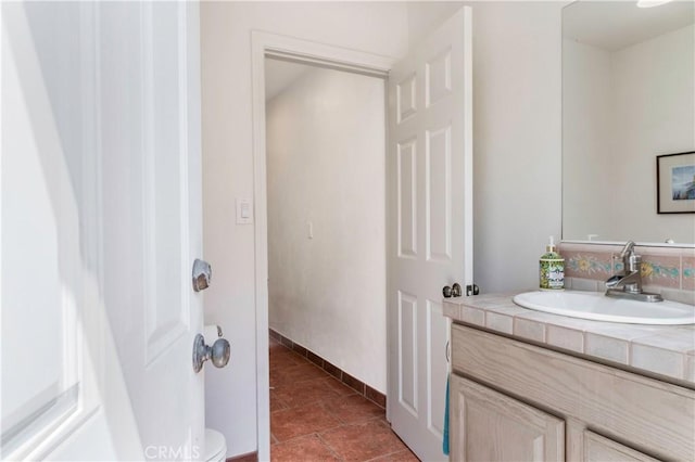 1335 Crestview Ave, Seal Beach, CA 90740 - bathroom featuring vanity and toilet