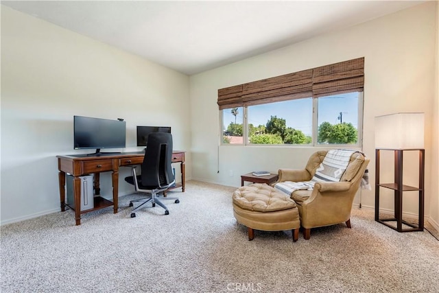1335 Crestview Ave, Seal Beach, CA 90740 - office area with carpet and baseboards