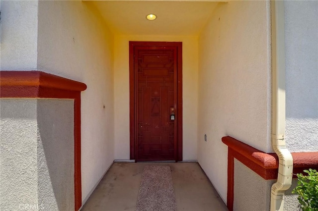 26946 Shelter Cove Ct, Menifee, CA 92585 - entrance to property featuring stucco siding
