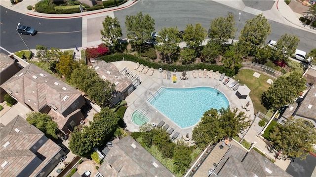 51 Rue Monet, Lake Forest, CA 92610 - aerial overview of property's location featuring a pool