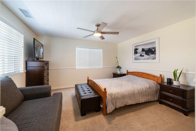 51 Rue Monet, Lake Forest, CA 92610 - bedroom with light carpet and a ceiling fan
