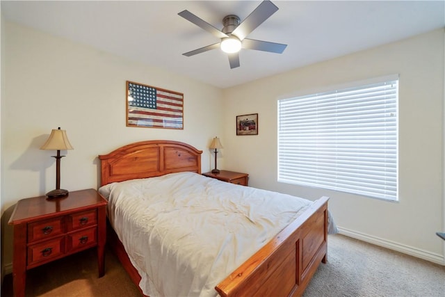 51 Rue Monet, Lake Forest, CA 92610 - carpeted bedroom featuring baseboards and a ceiling fan